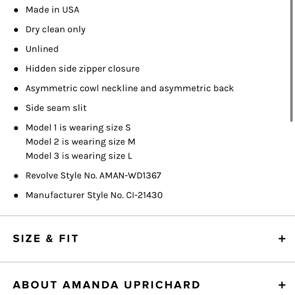 Revolve Arial Gown Blush size Small bridesmaid pink dress - Picture 4 of 5